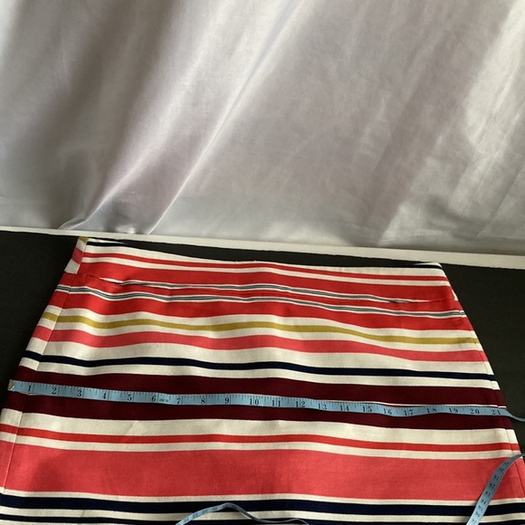 Loft Striped Short Skirt Size 12 - Picture 10 of 12